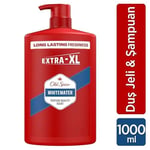 Old Spice Whitewater Erkekler İçin Duş Jeli ve Şampuan 1000 ml Ekstra-XL