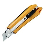 OLFA DL-1 maket bıçağı, 18 mm, bıçak kırma yardımcısı ve bertaraf kabı ile