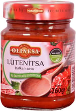 OLINESA Lütenitsa Balkan Sosu - Kahvaltılık Sos 260gr