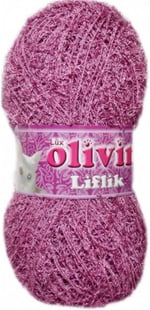 Olivin Lüx Liflik El Örgü İpi 407 Gül Kurusu