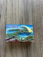 Ölüdeniz Manzaralı Dekoratif Turistik Buzdolabı Magneti, El Yapımı, 3 Boyutlu Tasarım