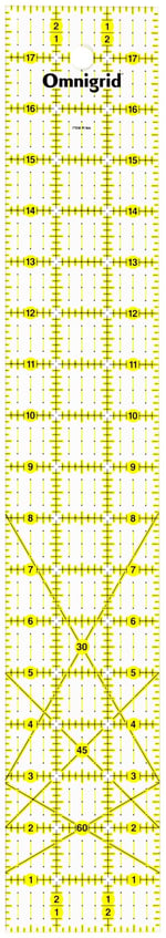 Omnigrid 3 inç 18 inç Açılar Cetvel