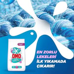Omo Active Beyazlar ve Renkliler için Toz Çamaşır Deterjanı, 9 kg, 60 Yıkama, 1 Paket (1 x 9000 g)