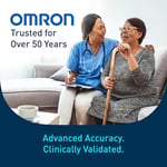 OMRON - Komple Kablosuz Üst Kol Tansiyon Aleti + EKG - Dahili Bluetooth Teknolojisi
