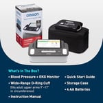 OMRON - Komple Kablosuz Üst Kol Tansiyon Aleti + EKG - Dahili Bluetooth Teknolojisi