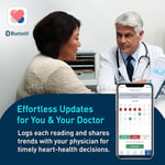 OMRON - Komple Kablosuz Üst Kol Tansiyon Aleti + EKG - Dahili Bluetooth Teknolojisi