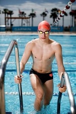 One 12cm Swim Briefs Big Logo Erkek Mavi Yüzücü Mayo 005914791