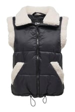 ONLERIKA MIX WAISTCOAT LIFE CC OTW Kadın Gri Yelek - 15322077 XS Gri
