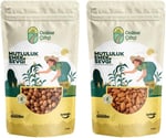 OnlineÇiftçi Çiğ Girsun Fındık 1Kg + Çiğ Yerli Badem 1Kg