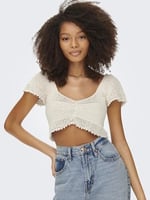 ONLY Kadın ONLBEACH LIFE 7/8 O-N CARDIGAN KNT NOOS Kazak