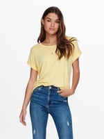 ONLY Kadın Onlmoster S/S O-neck Top Noos Jrs Tişört Gündelik