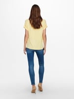 ONLY Kadın Onlmoster S/S O-neck Top Noos Jrs Tişört Gündelik