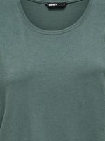 ONLY Kadın Onlmoster S/S O-neck Top Noos Jrs Tişört Gündelik