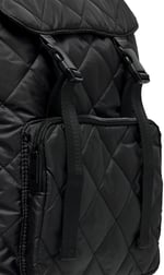 ONLY Kadın ONLOLINE QUILT BACKPACK ACC Çanta, Siyah, Tek Beden