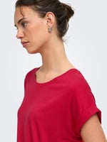 ONLY kadın T-Shirt Onlmoster S/S O-Yaka Üst Noos Jrs