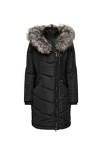 Only Kapüşonlu Taş Kadın Kaban 15295396 XL