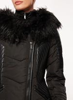 Only Kapüşonlu Taş Kadın Kaban 15295396 XL