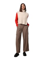 ONLY ONLANNA LIFE CABLE KNIT COLLAR CC Eldiven Kadın