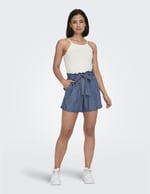ONLY Onlbea Smilla Hw Pb Loose Dnm Shortsnoos Şort Kadın