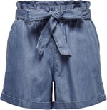 ONLY Onlbea Smilla Hw Pb Loose Dnm Shortsnoos Şort Kadın