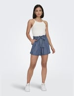 ONLY Onlbea Smilla Hw Pb Loose Dnm Shortsnoos Şort Kadın