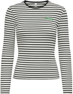 ONLY ONLBETTY L/S O-NECK TOP BOX CC JRS Tişört Kadın