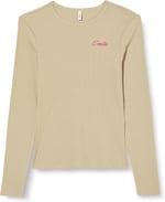 ONLY ONLBETTY L/S O-NECK TOP BOX CC JRS Tişört Kadın