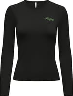 ONLY ONLBETTY L/S O-NECK TOP BOX CC JRS Tişört Kadın
