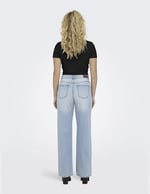 ONLY ONLBETTY S/S O-NECK SHORT TOP CC JRS Tişört Kadın