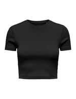 ONLY ONLBETTY S/S O-NECK SHORT TOP CC JRS Tişört Kadın