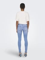 ONLY Onlblush Mid Sk Ank Raw Bb Rea4347 Noos Skinny Jeans Kadın