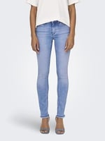 ONLY Onlblush Mid Sk Ank Raw Bb Rea4347 Noos Skinny Jeans Kadın