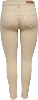 ONLY ONLBLUSH MID SK ANK RAW COL PNT Pantolon Kadın