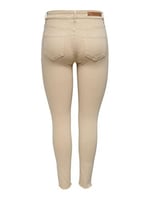 ONLY ONLBLUSH MID SK ANK RAW COL PNT Pantolon Kadın