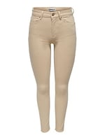 ONLY ONLBLUSH MID SK ANK RAW COL PNT Pantolon Kadın