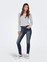 ONLY ONLBLUSH MID SK ANK RW REA409 NOOS Kot Pantolon Kadın