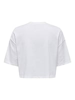 ONLY ONLBONE S/S VACAN TOP BOX JRS Tişört Kadın