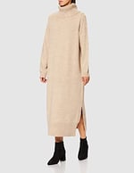 ONLY ONLBRANDIE L/S ROLLNECK DRESS KNT NOOS Uzun Elbise Kadın