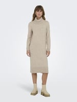ONLY ONLBRANDIE L/S ROLLNECK DRESS KNT NOOS Uzun Elbise Kadın