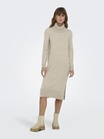 ONLY ONLBRANDIE L/S ROLLNECK DRESS KNT NOOS Uzun Elbise Kadın