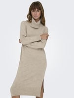 ONLY ONLBRANDIE L/S ROLLNECK DRESS KNT NOOS Uzun Elbise Kadın