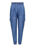 Only ONLCHARIS LIFE Kadın Cargo Pantolon, Mavi, M-32 Beden