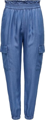 Only ONLCHARIS LIFE Kadın Cargo Pantolon, Mavi, M-32 Beden