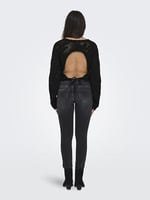 ONLY ONLCILLE LIFE LS BACK DTL ONECK CC KNT Kazak Kadın