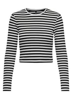 ONLY ONLELINA L/S CROPPED TOP JRS Tişört Kadın