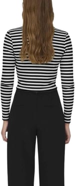 ONLY ONLELINA L/S CROPPED TOP JRS Tişört Kadın