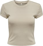ONLY ONLELINA S/S O-NECK SHORT TOP JRS NOOS Tişört Kadın