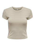 ONLY ONLELINA S/S O-NECK SHORT TOP JRS NOOS Tişört Kadın
