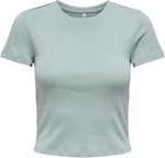 ONLY Onlelina S/S O-neck Short Top Jrs Noos Onlelina S/S O-Neck Short Top Jrs Noos Kadınlar