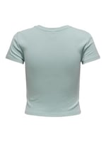 ONLY Onlelina S/S O-neck Short Top Jrs Noos Onlelina S/S O-Neck Short Top Jrs Noos Kadınlar